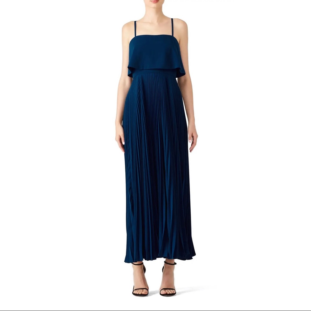 Jill Stuart Pleated Gown